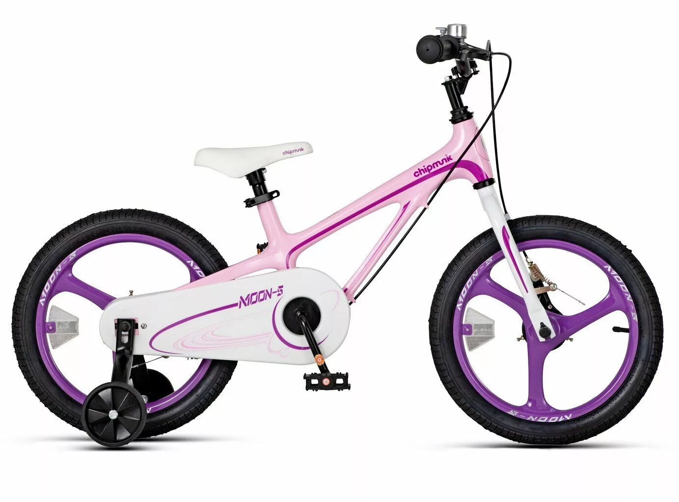 Велосипед Royal Baby Chipmunk 18 Inch Moon Plus MG Pink розовый купить,NaN