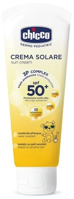 Крем солнцезащитный Chicco SPF50+ 75 мл