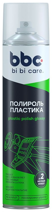 Bi bi care полироль для пластика, для приборной панели 4018 0.4 л