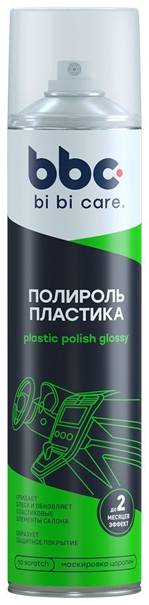 Bi bi care полироль для пластика, для приборной панели 4018 0.4 л