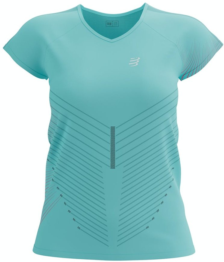 Футболка Compressport зеленый купить,NaN