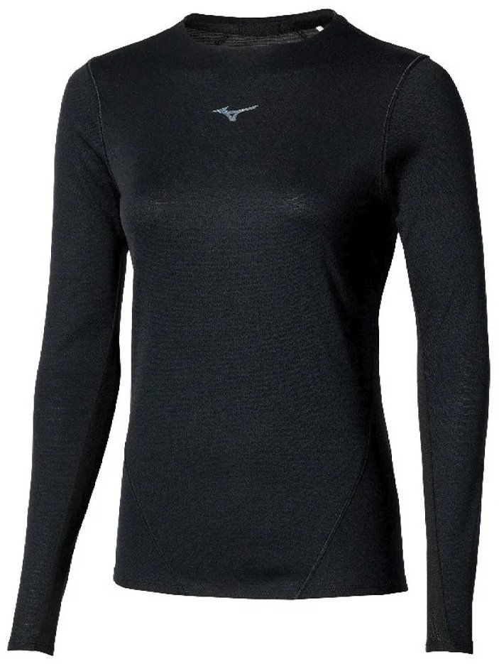 Лонгслив Mizuno черный купить,42900