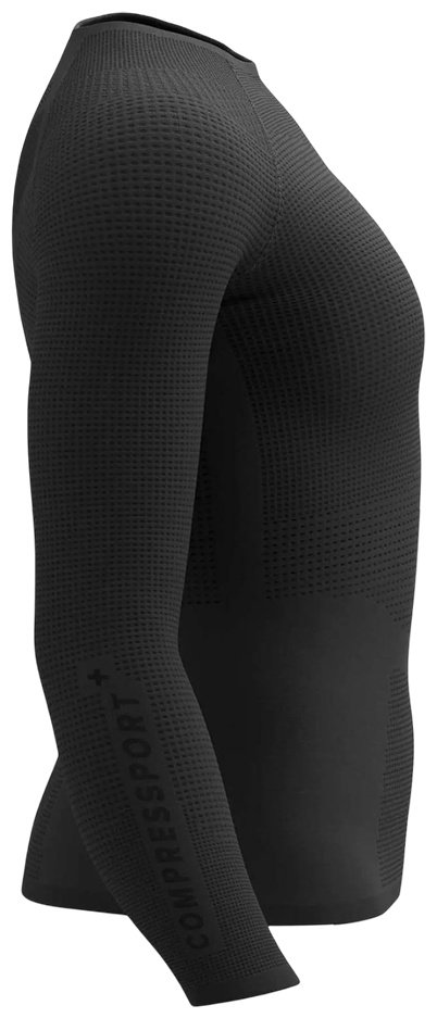 Лонгслив Compressport черный