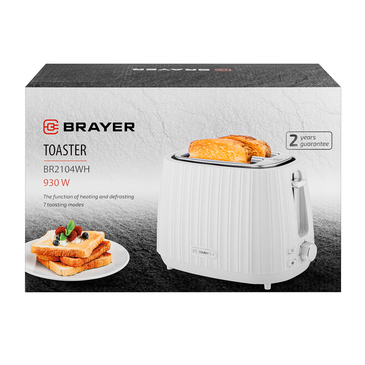 Тостер Brayer BR2104WH купить,17990