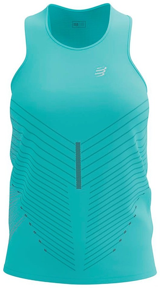 Майка Compressport голубой