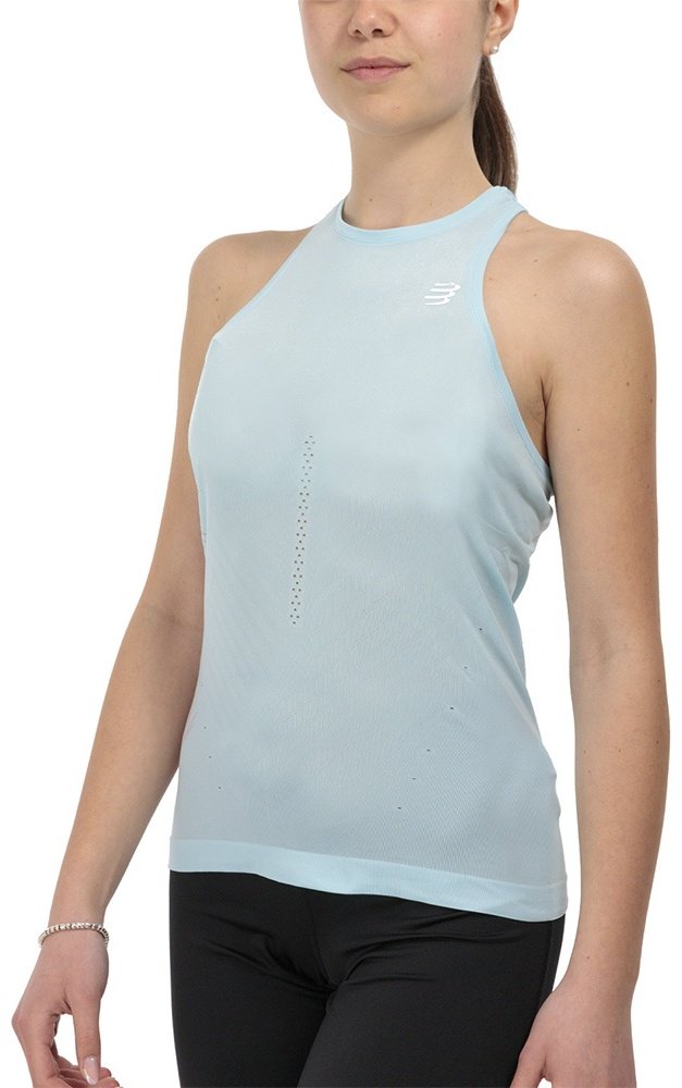 Майка Compressport голубой