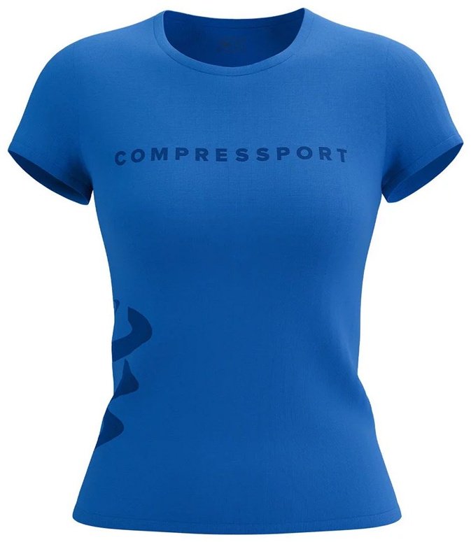 Футболка Compressport синий купить,NaN