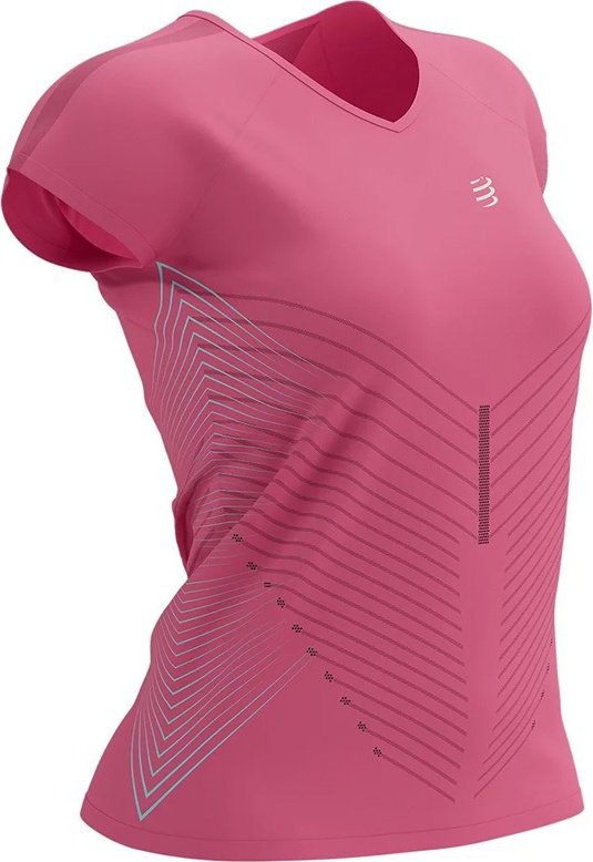 Футболка Compressport розовый купить,NaN