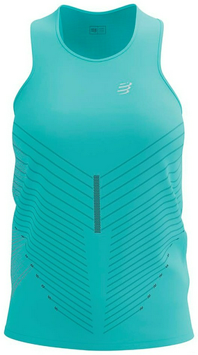 Майка Compressport голубой