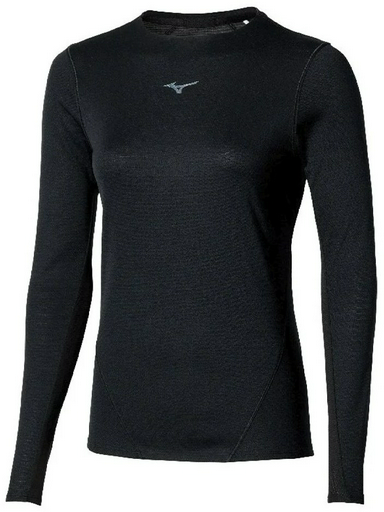 Лонгслив Mizuno черный