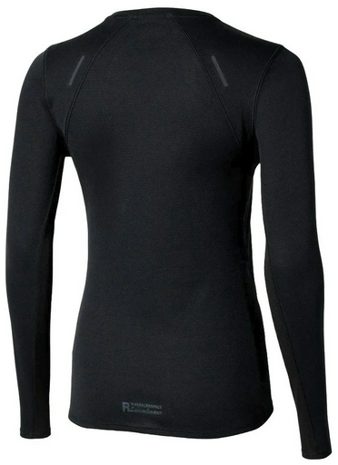 Лонгслив Mizuno черный