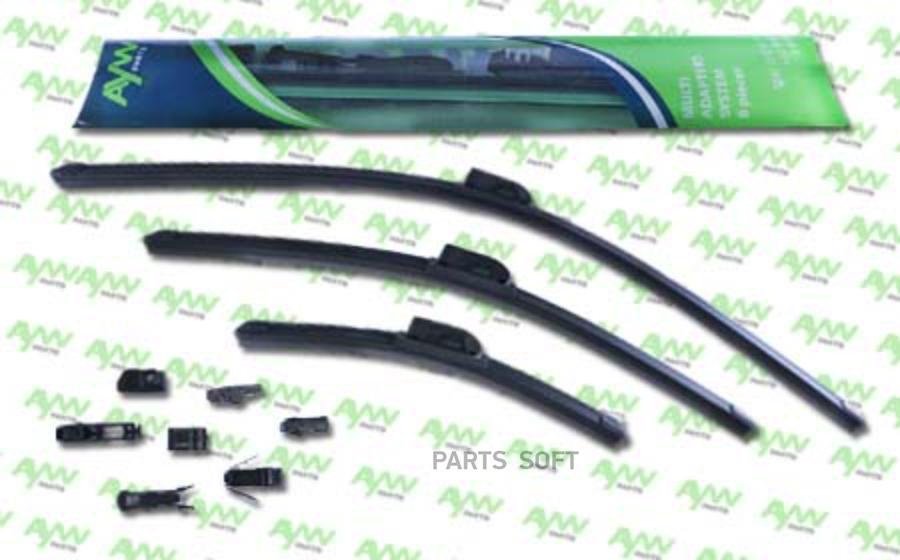 Щетка бескаркасная Aywiparts AW2040035 350 мм, 1 шт купить,NaN
