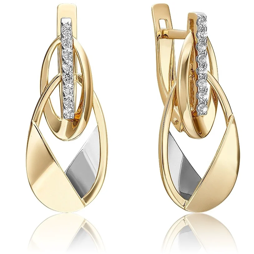 Серьги Platina 02-4823-00-201-1121 4.15гр купить,NaN