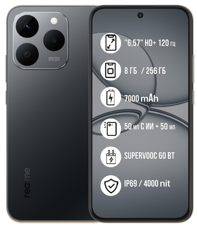 Смартфон Realme 15T 8/256GB Suit Titanium купить,NaN