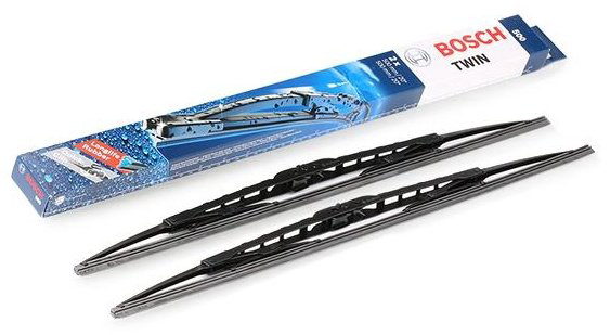 Щетка каркасная Bosch 3397118560 500 мм, 2 шт купить,NaN