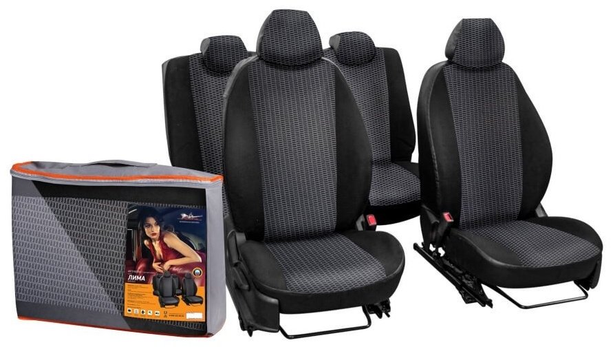 AIRLINE ACCSL61 Mitsubishi Outlander 2011-2018 черный купить,NaN