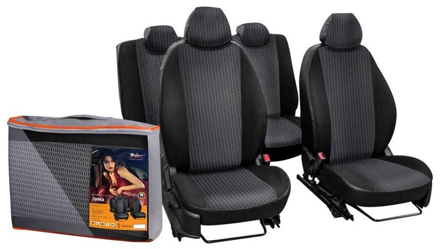 AIRLINE ACCSL61 Mitsubishi Outlander 2011-2018 черный купить,NaN
