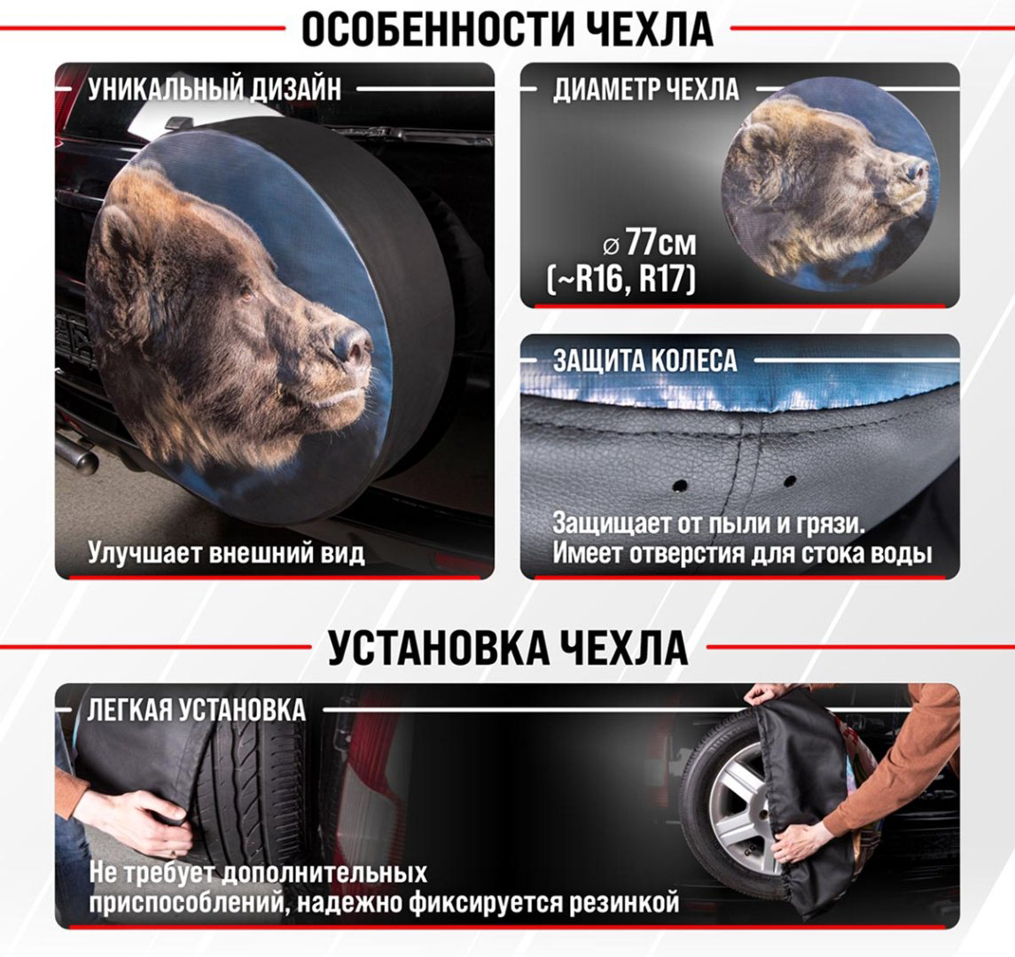 Skyway чехлы для шин S06301037 L черный, синий купить,NaN