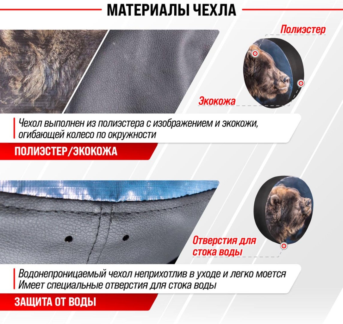 Skyway чехлы для шин S06301037 L черный, синий купить,NaN