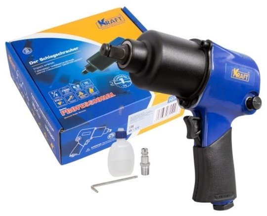 Пневмогайковерт Kraft Пневмогайковерт ударный KT 707001 купить,NaN