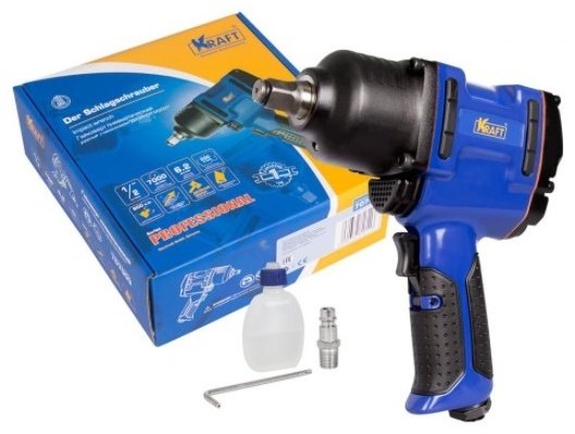 Пневмогайковерт Kraft ударный KT 707003 купить,NaN