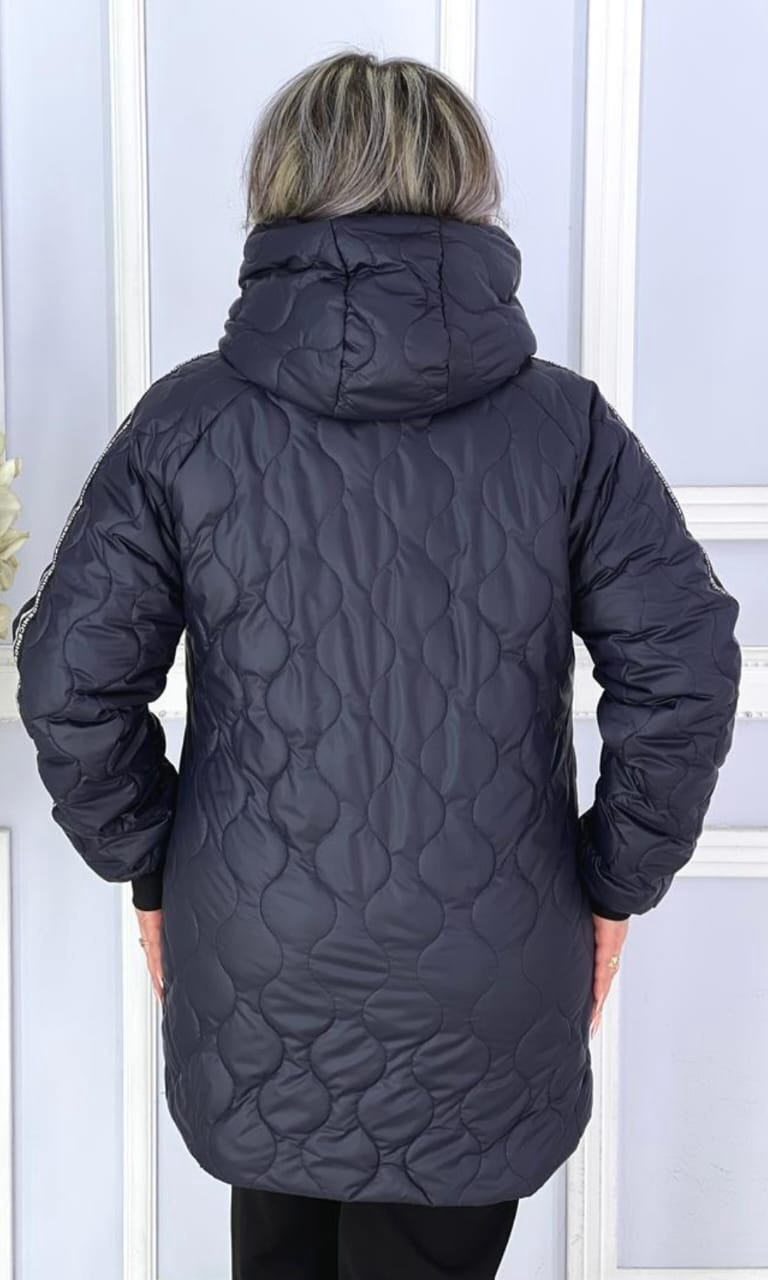 Куртка демисезонная Kanykei Fashion синяя 58 купить,NaN
