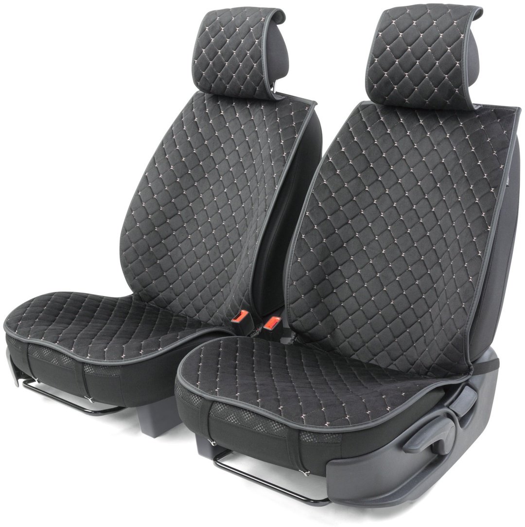 Car Performance накидка на сиденье CUS-1012 BK/GY черный-серый