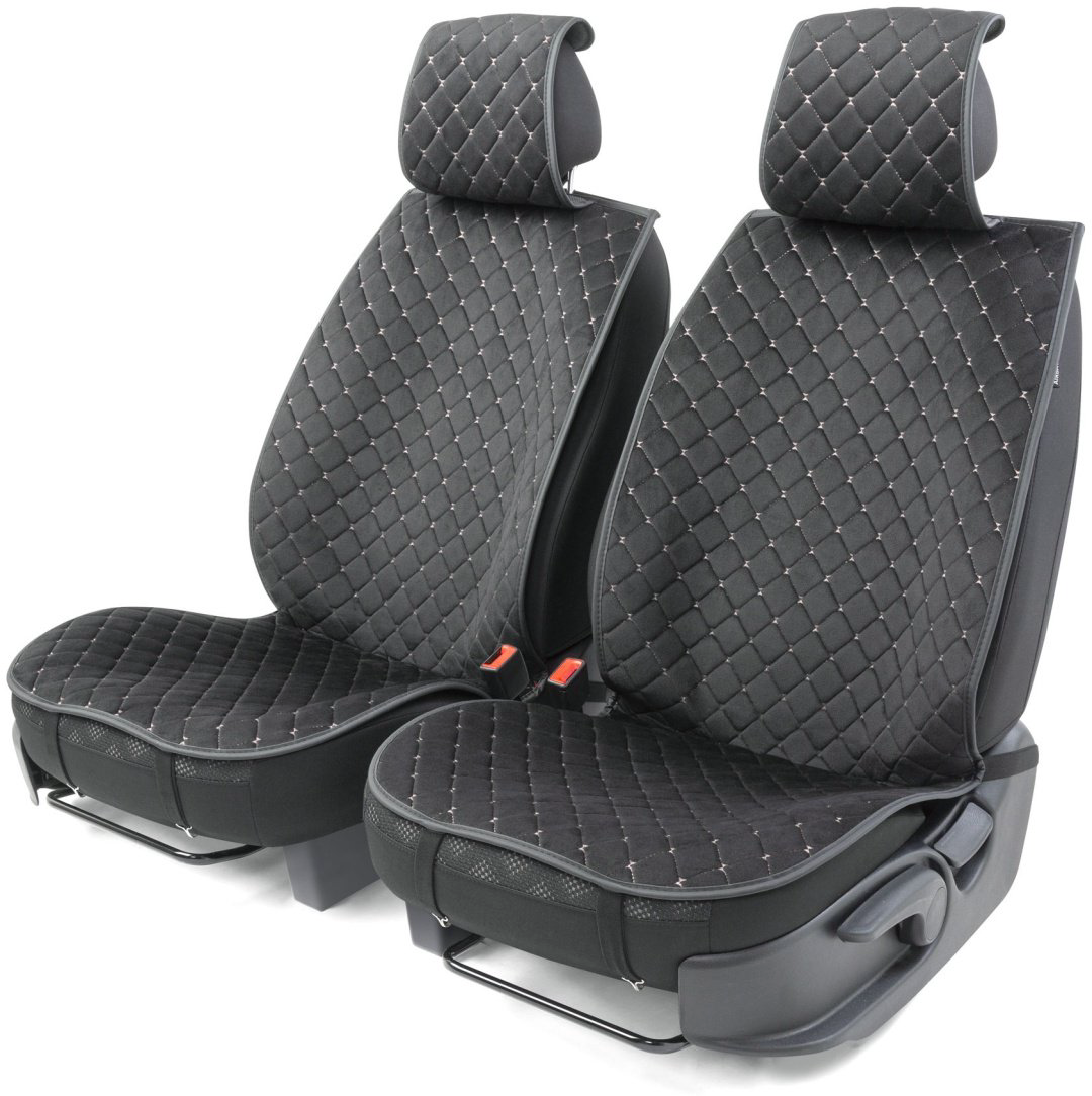 Car Performance накидка на сиденье CUS-1012 BK/GY черный-серый