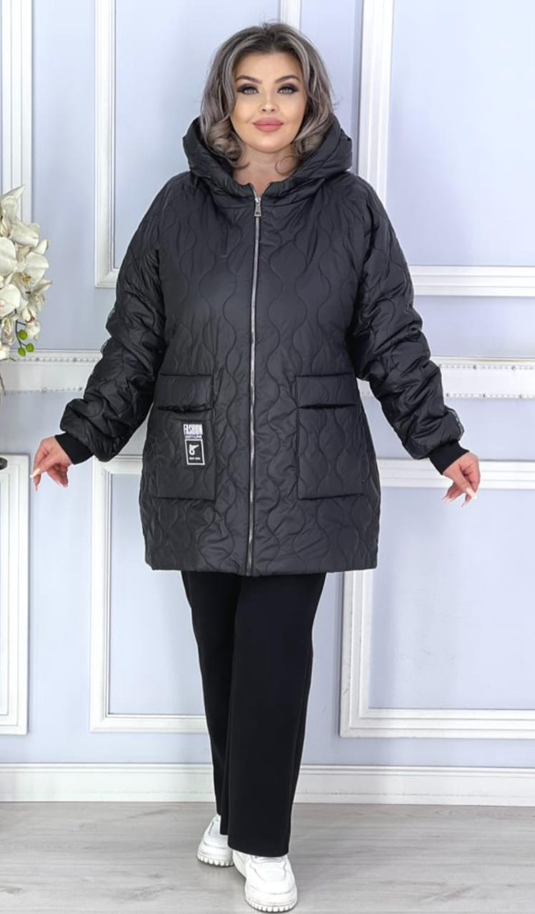Куртка демисезонная Kanykei Fashion синяя 54