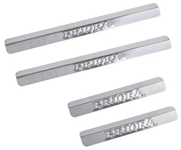 Накладка Dollex NPS201 для Lada Priora 2013 серебристый купить,NaN