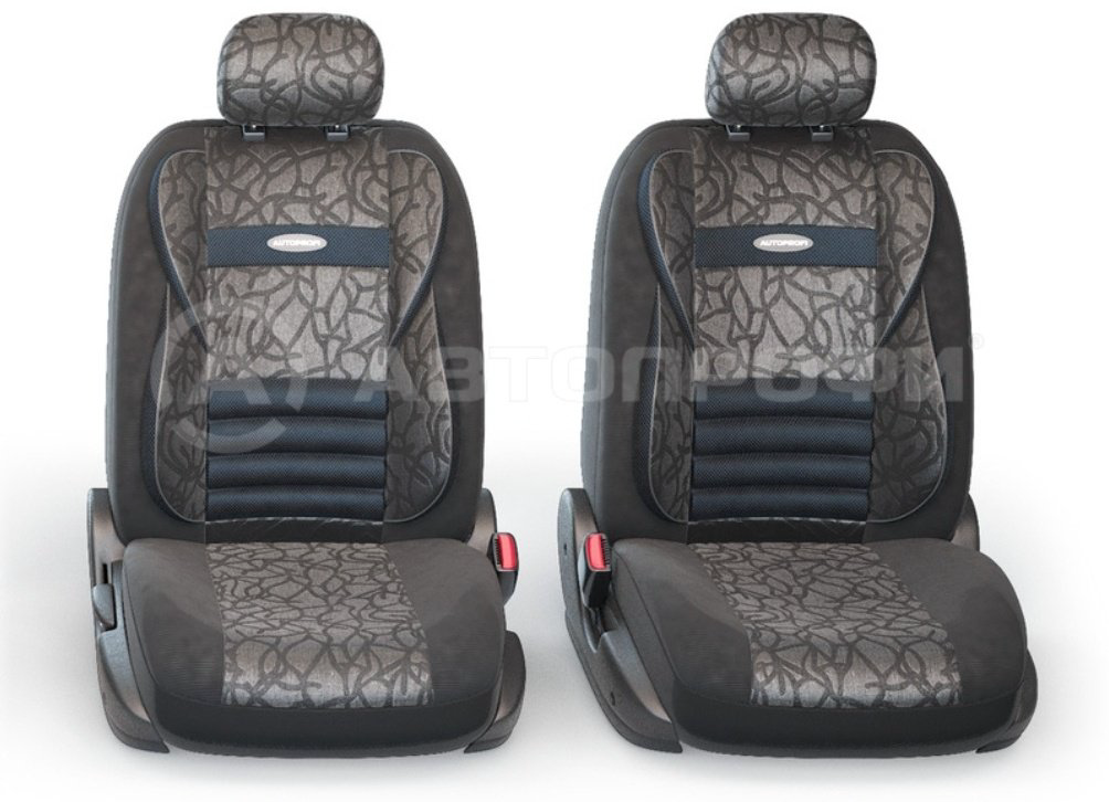 AUTOPROFI чехлы универсальные Comfort Combo CMB-1105 Anthracite черный-серый купить,98700
