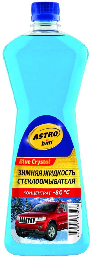 Жидкость для стеклоомывателя ASTROhim AC-751 Blue Crystal -80C 1 л