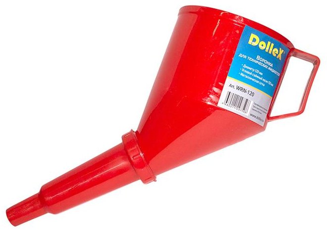 Воронка для технических жидкостей Dollex WRN120 0.5 л красная купить,NaN