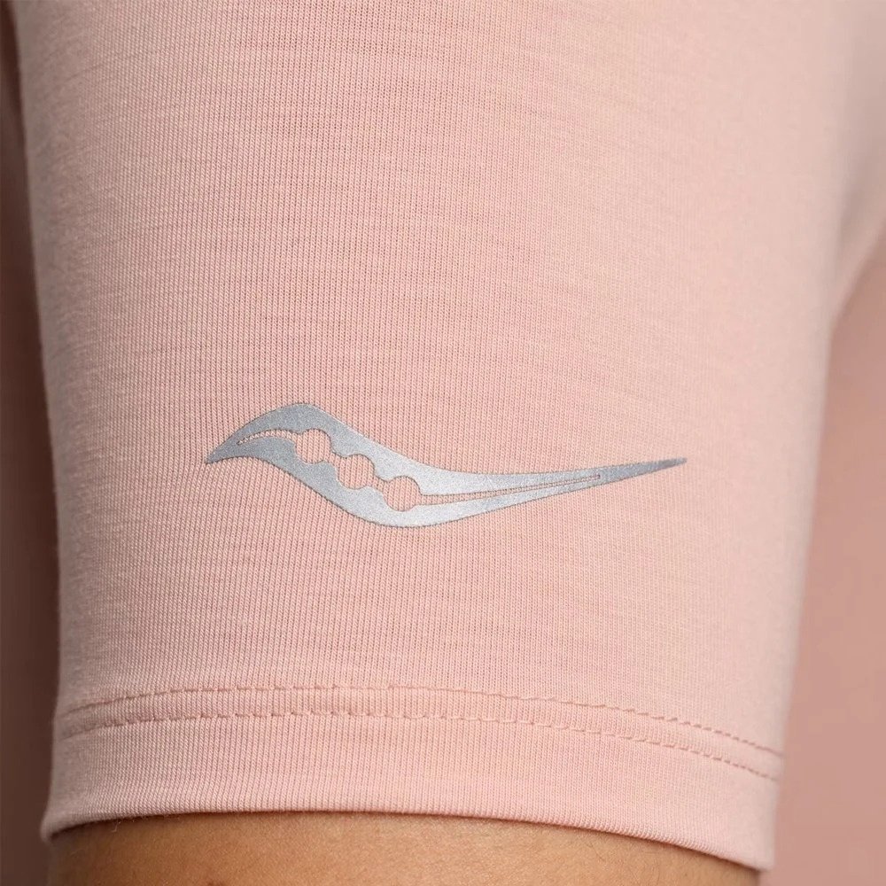 Футболка Saucony пудра