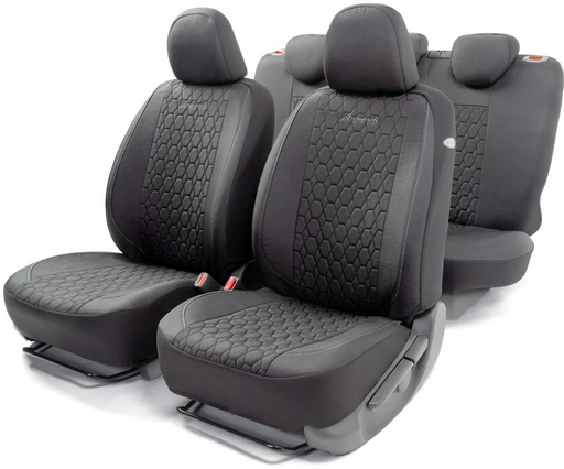AUTOPROFI чехлы универсальные Verona VER-1505 BK/BK чёрный