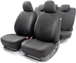 AUTOPROFI чехлы универсальные Verona VER-1505 BK/BK чёрный