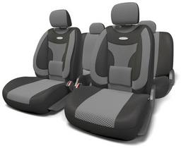 AUTOPROFI чехлы универсальные Extra Comfort ECO-1105 BK/D.GY черный-серый