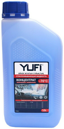 Жидкость для стеклоомывателя YUFI -70°C синий 1 л