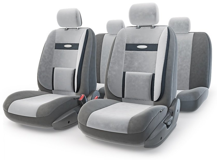 AUTOPROFI чехлы универсальные Comfort COM-1105 D.GY/L.GY серый купить,NaN