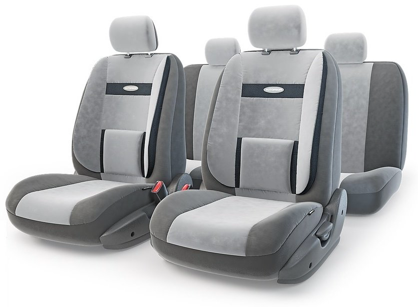 AUTOPROFI чехлы универсальные Comfort COM-1105 D.GY/L.GY серый купить,NaN