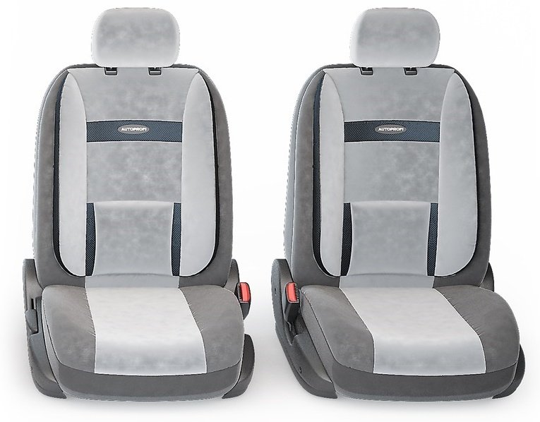 AUTOPROFI чехлы универсальные Comfort COM-1105 D.GY/L.GY серый купить,NaN