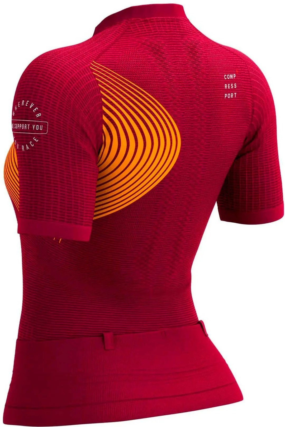Футболка Compressport красный купить,NaN