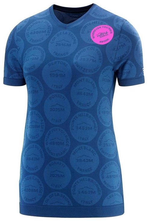 Футболка Compressport синий купить,NaN