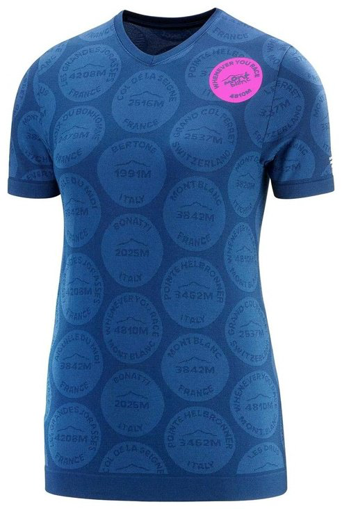 Футболка Compressport синий купить,NaN