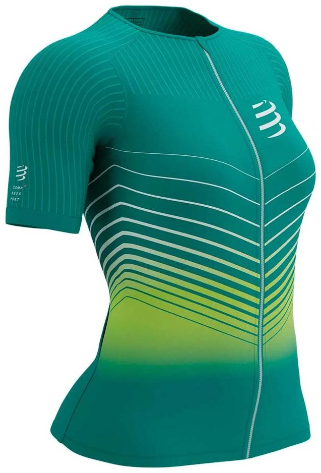Футболка Compressport зеленый купить,NaN