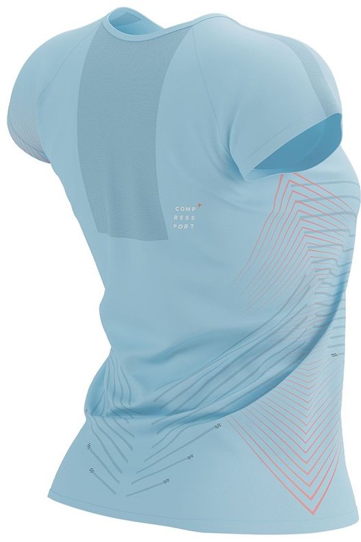 Футболка Compressport голубой купить,NaN
