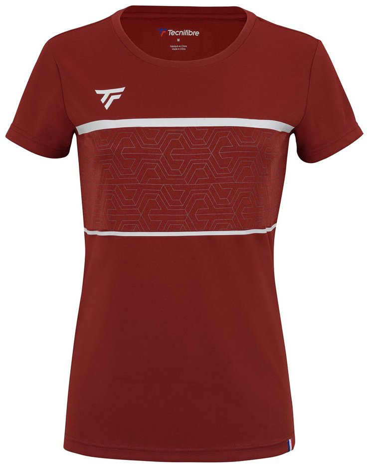 Футболка Tecnifibre бордовый купить,NaN
