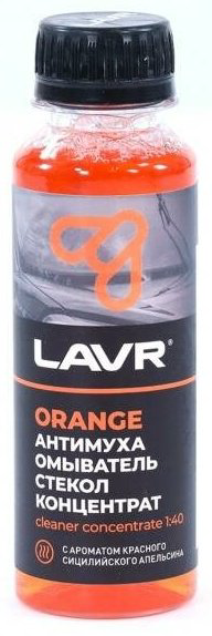 Жидкость для стеклоомывателя LAVR LN-1215 Orange Анти Муха 0С 0.12 л купить,NaN