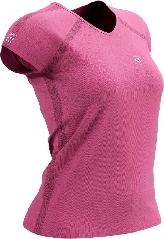 Футболка Compressport розовый купить,NaN