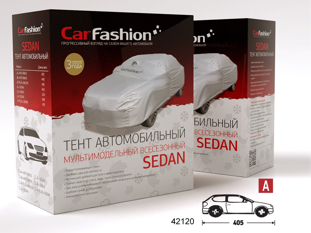 Carfashion тент 42120 A серебристый купить,NaN